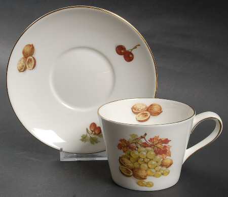 TUS159 Flat Cup & Saucer Set