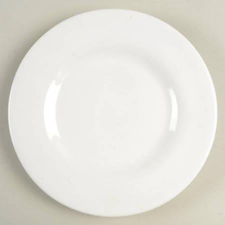 Corsica Eggshell White Salad Plate