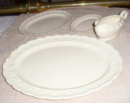 Garland Cream 16" Oval Serving Platter