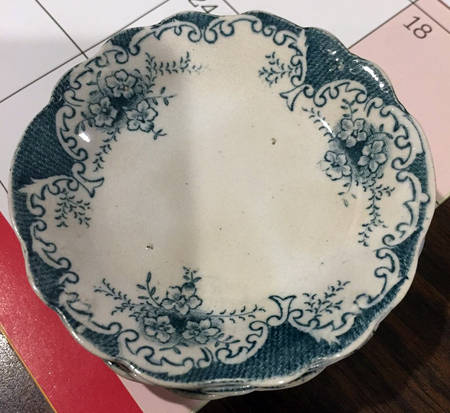 Navy Butter Pat