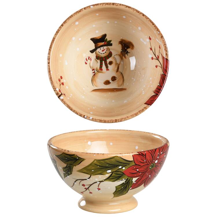 Holly Jolly Soup/Cereal Bowl