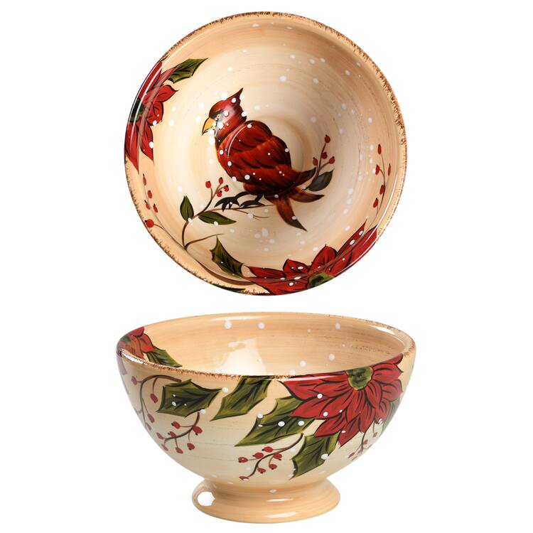 Holly Jolly Soup/Cereal Bowl