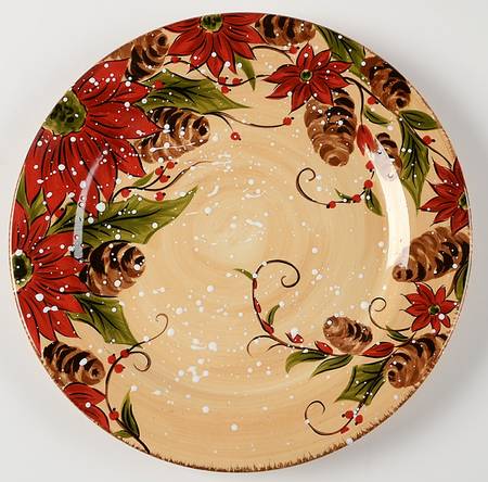 Holly Jolly Dinner Plate