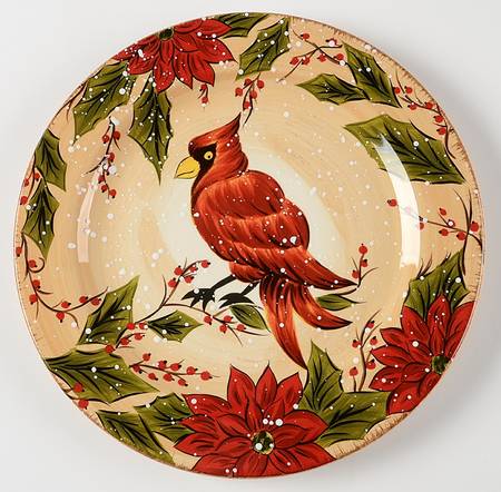 Holly Jolly Dinner Plate