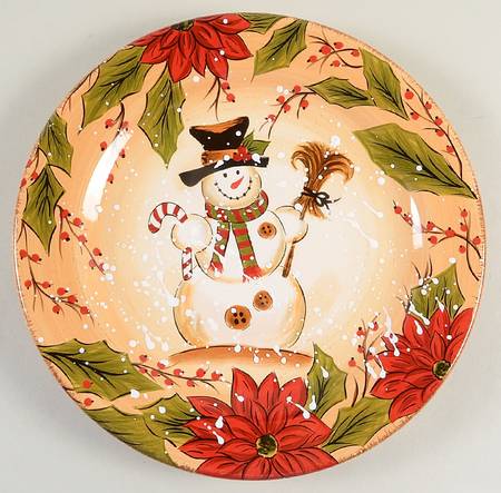 Holly Jolly Dinner Plate