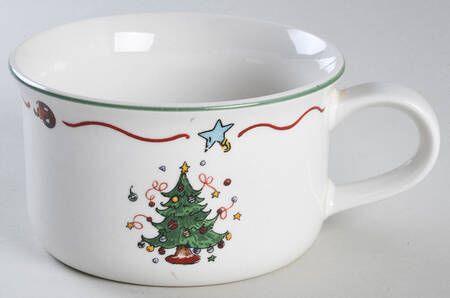 Jingle Bells Soup Mug by Tabletops Unlimited