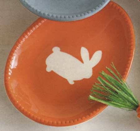 Easter Party Salad Plate
