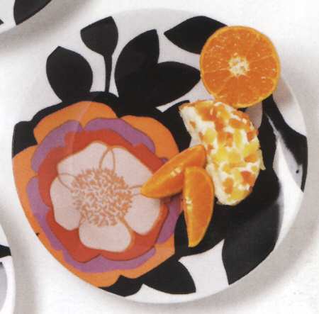 Zinna Salad Plate