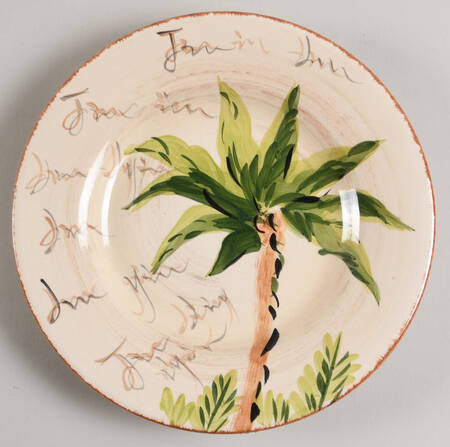 Escada Salad Plate