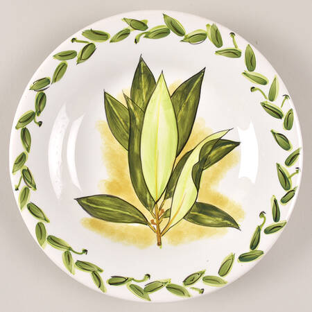 Botanical Herbs Salad Plate