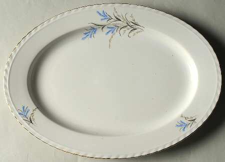 THU438 15" Oval Serving Platter