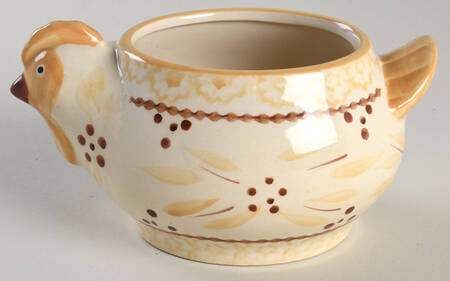 Old World Cream Individual Casserole No Lid