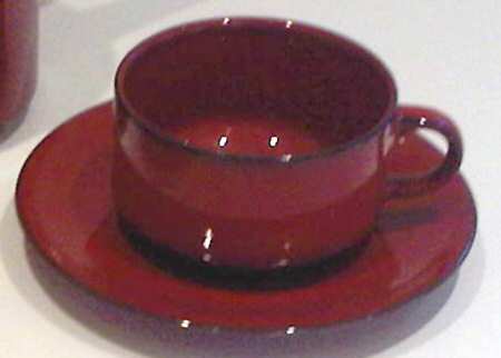 THO505 Flat Cup & Saucer Set