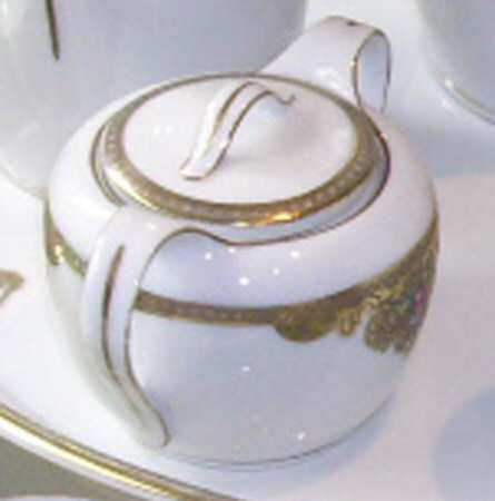 TIR607 Sugar Bowl & Lid