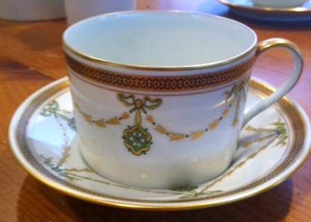 Iena Flat Cup & Saucer Set