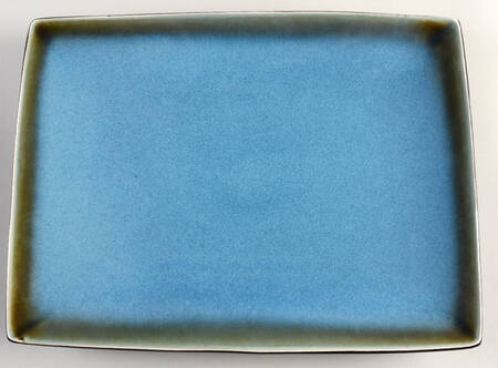 Elemental Ocean 14" Rectangular Serving Platter by Threshold