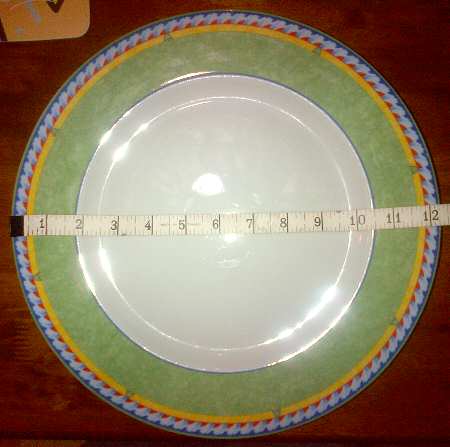 TOG53 12" Chop Plate (Round Platter)