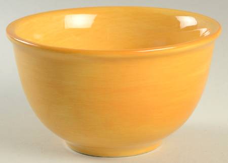 Salute Butter (Dark Yellow) Soup/Cereal Bowl