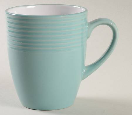 Colorblock Blue Mug
