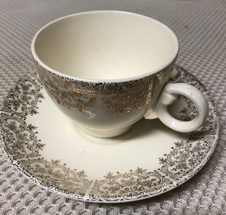 TST1014 Flat Cup & Saucer Set