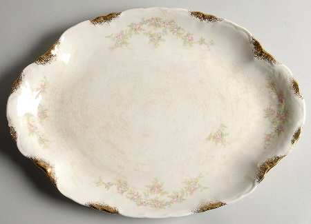 TST764 15" Oval Serving Platter