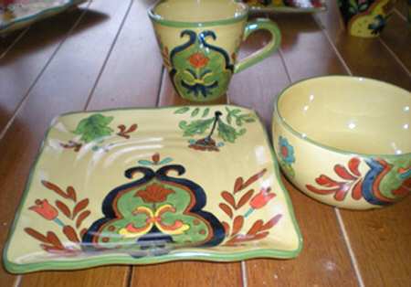 Talavera Salad Plate