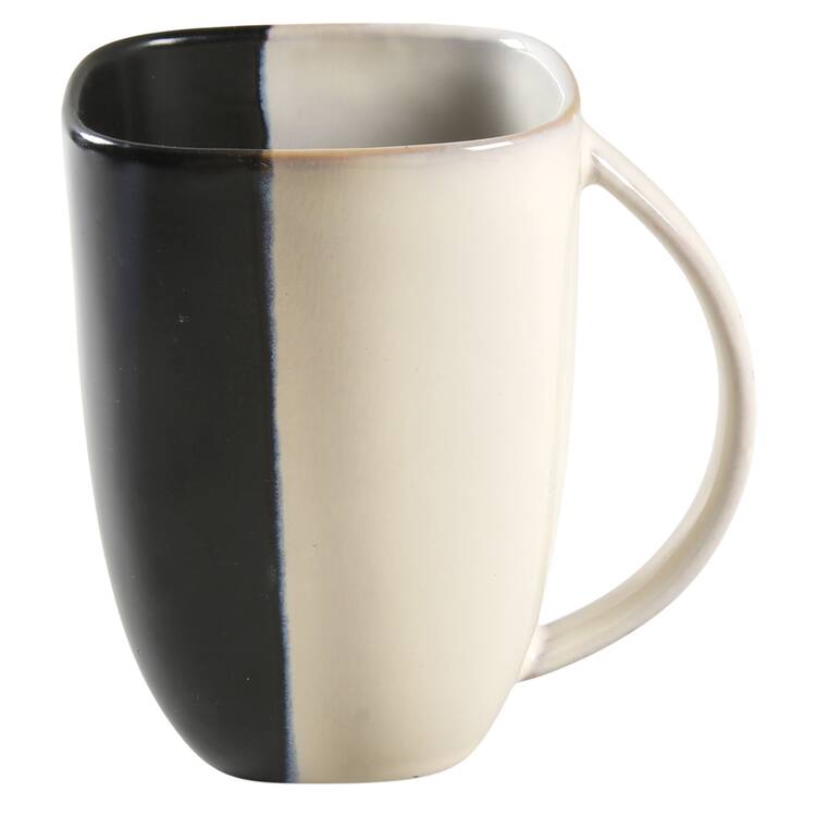 Square Reactive White and Black