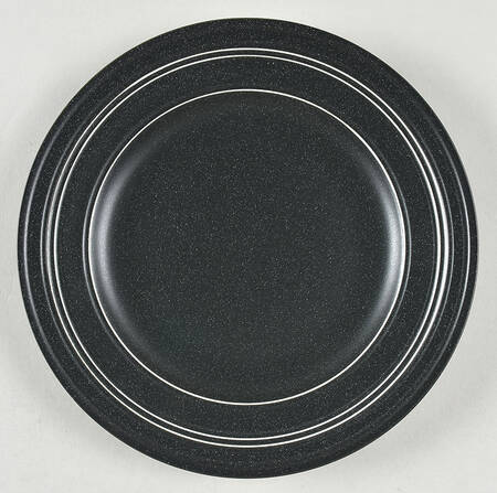 Paragon Black Salad Plate