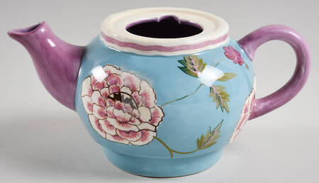 Camelia Individual Teapot with Cup Teapot No Lid