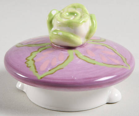 Camelia Teapot Lid for Individual Teapot with Cup