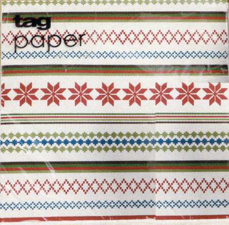Nordic Winter Package of Paper Cocktail Napkins
