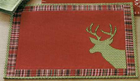 Nordic Winter Cloth Placemat