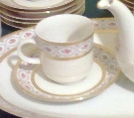 TIR636 Flat Cup & Saucer Set