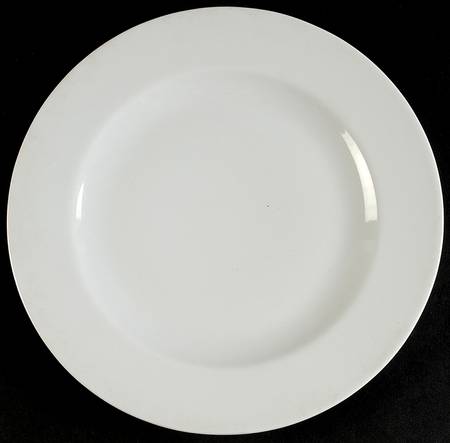 Amber White Salad/Dessert Plate