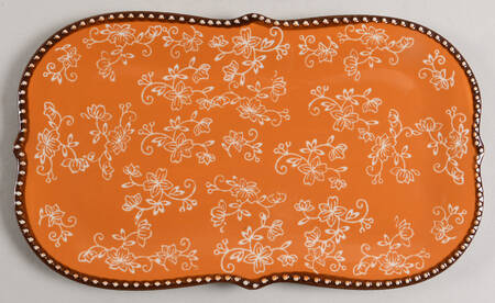Floral Lace Spice Soup & Sandwich Set-Tray
