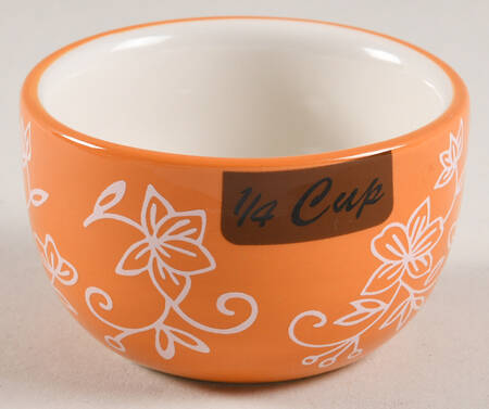 Floral Lace Spice 1/4 Cup Figural Nesting Measuring Cup
