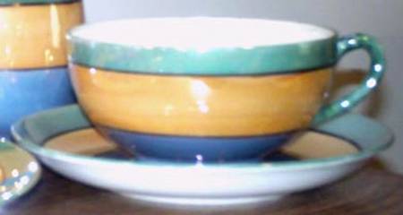 TKI78 Footed Cup & Saucer Set