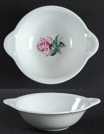 Woolworth Rose Lugged Cereal Bowl