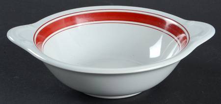 Chatham Modern Maroon Lugged Cereal Bowl