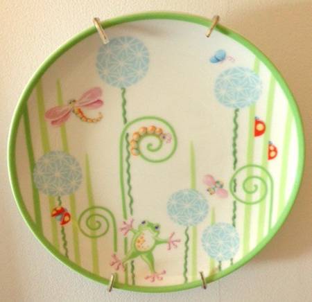 Tiffany Fiddleheads Child's Plate