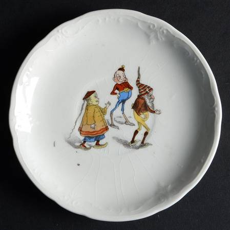 Brownies Navarre (No Gold Trim) Saucer for Flat Cup