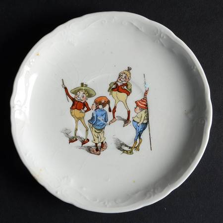 Brownies Navarre (No Gold Trim) Saucer for Flat Cup