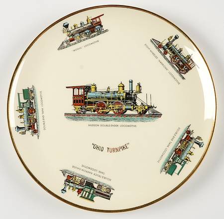 Ohio Souvenir Plates by Taylor, Smith &amp; Taylor (Ts&amp;T)