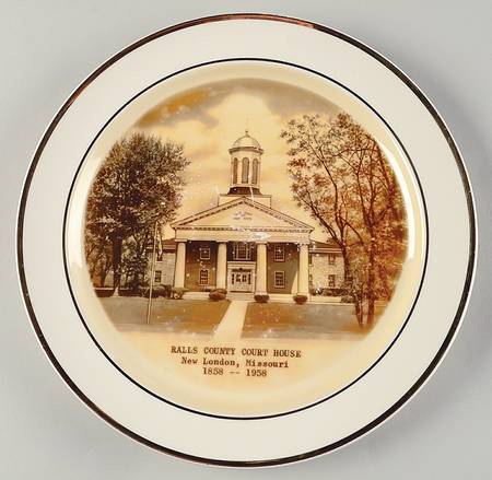 Missouri Souvenir Plates by Taylor, Smith &amp; Taylor (Ts&amp;T)