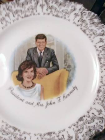 President & Wife Souvenir Plates Souvenir Plate
