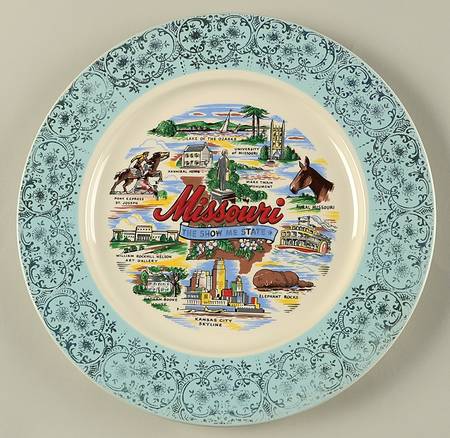 State Souvenir Plates (Version A) Souvenir Plate