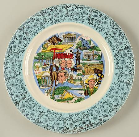 State Souvenir Plates (Version A) Souvenir Plate