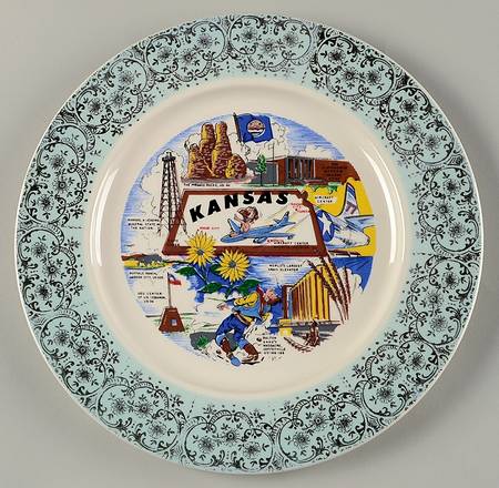 State Souvenir Plates (Version A) Souvenir Plate