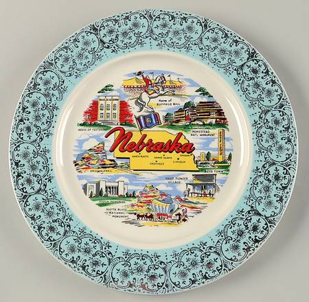 State Souvenir Plates (Version A) by Taylor, Smith &amp; Taylor (Ts&amp;T)