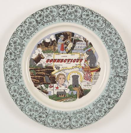 State Souvenir Plates (Version A) Souvenir Plate